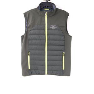 Hackett Gray and Yellow Men's Vest